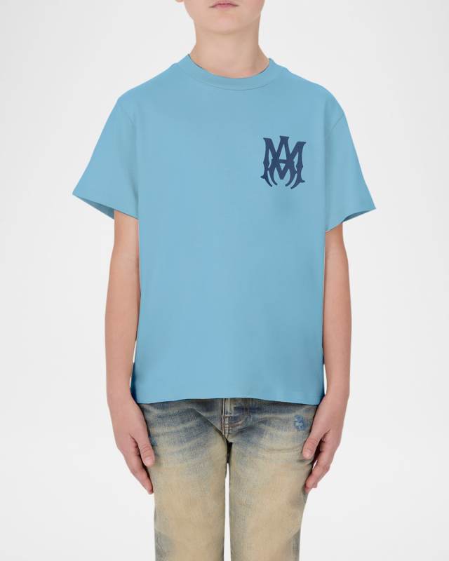 Kid's MA Logo Short-Sleeve T-Shirt, Size 4-12